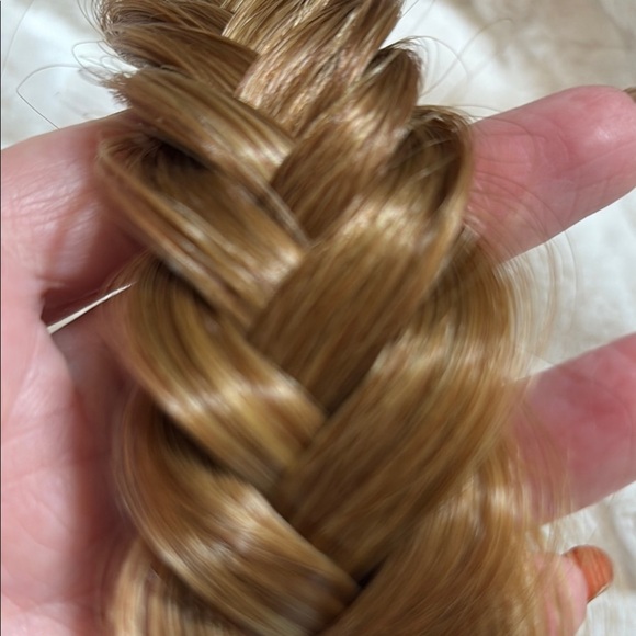 Elegant Brown Braided Headband - Picture 4 of 7